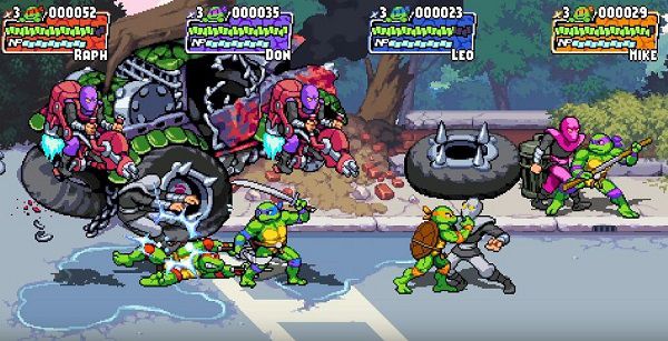 Game retro arcade Teenage Mutant Ninja Turtles Shredder’s Revenge  cho Nintendo Switch