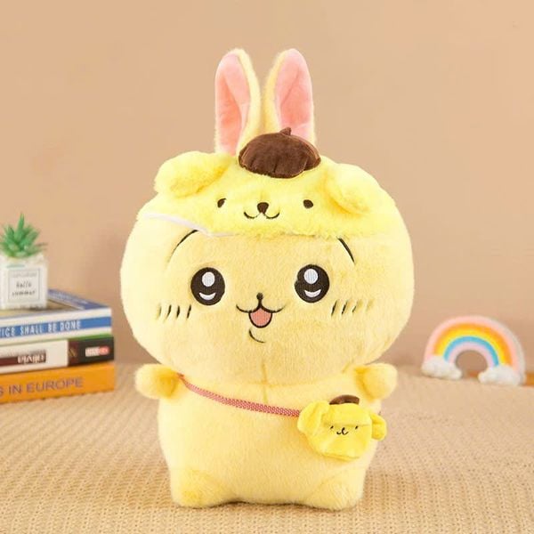 Thú bông Chiikawa x Sanrio thiết kế dễ thương, mang lại sự vui vẻ cho trẻ em và người yêu đồ chơi nhồi bông