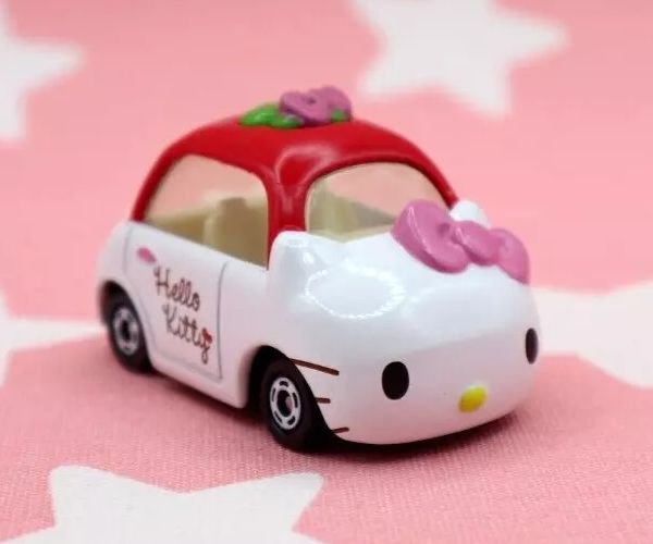 Dream Tomica No. 152 Hello Kitty xe mô hình chi tiết chính hãng Nhật Bản