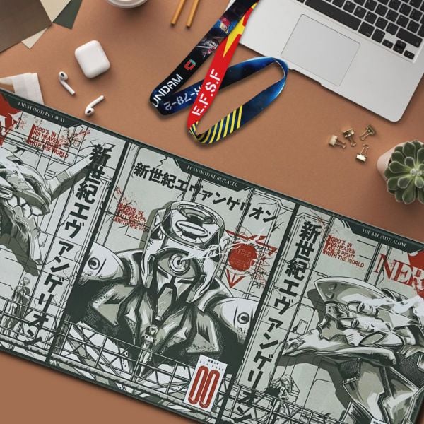 Lót chuột gaming mecha Neon Genesis Evangelion - Evangelion Unit-00 Grey giá rẻ nhất HCM