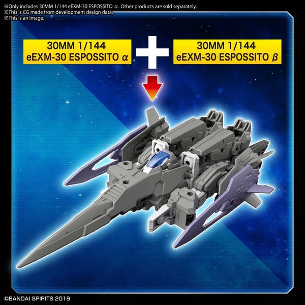 eEXM-30 Espossito Alpha - 30MM - 1/144 chất lượng cao