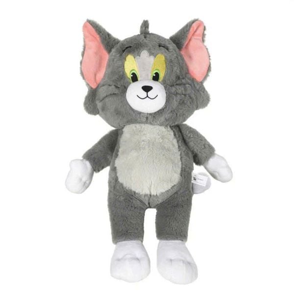 Gấu Bông Tom & Jerry - Mèo Tom 45cm mềm mại và dễ thương, thích hợp để trang trí phòng ngủ hoặc góc học tập
