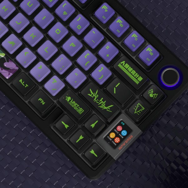 Bộ Keycap OEM PBT Evangelion Unit-01 122 nút xuyên LED giá rẻ giao hàng toàn quốc