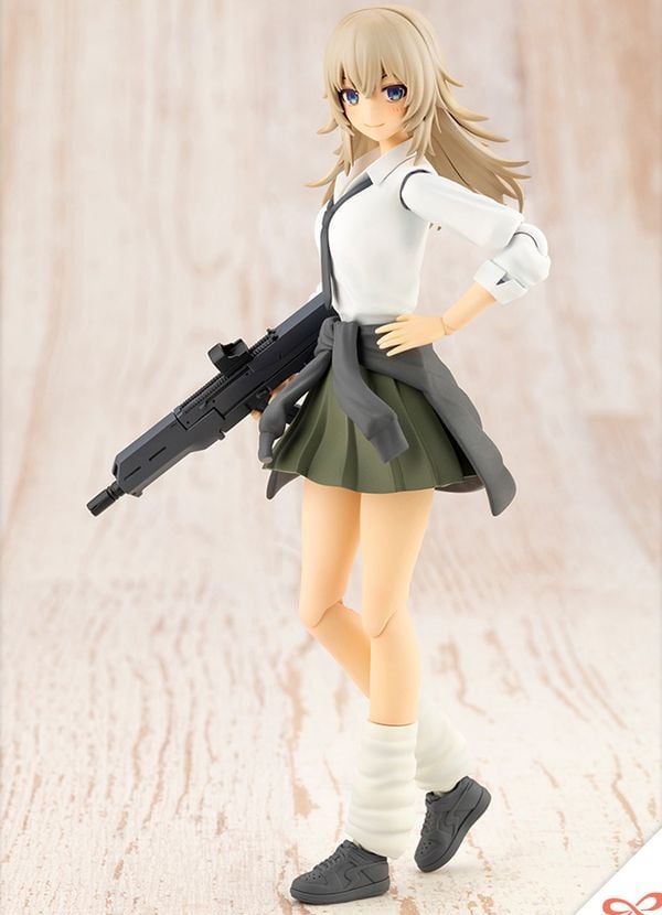 Sousai Shoujo Teien Wolf JK064 mô hình lắp ráp nữ sinh siêu dễ thương trưng bày đẹp mắt