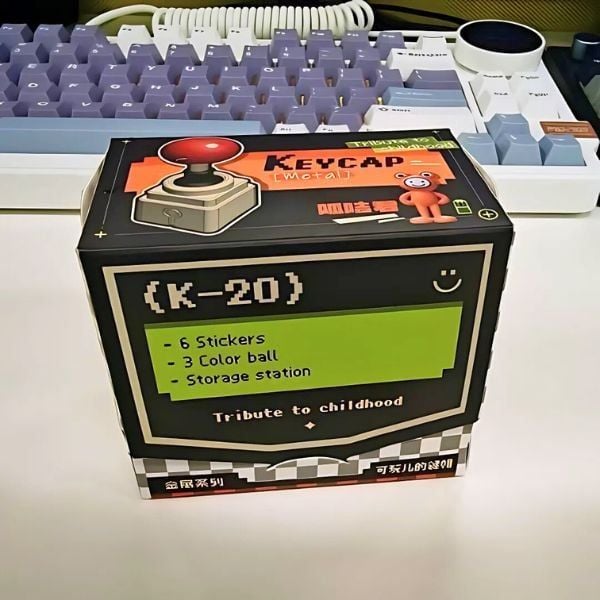 Phụ kiện bàn phím cơ Nút Bàn Phím Cơ Keycap Control Stick Game Retro độc đáo