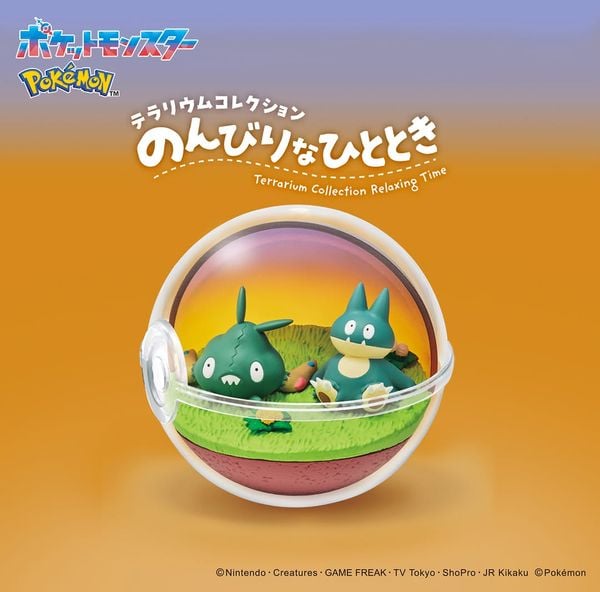 Pokemon Terrarium Collection Relaxing Time Re-Ment Blind Box 20827 hộp mù chứa mô hình Pokemon siêu hot, có tại nShop
