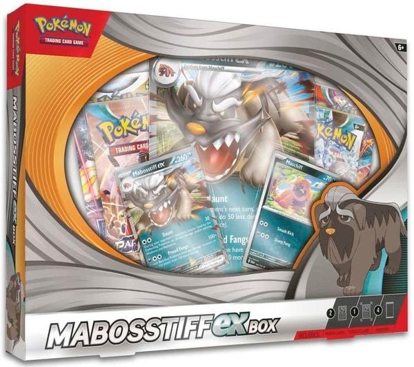 Thẻ bài Pokemon TCG Mabosstiff ex Box hàng thật chính hãng giấy in đẹp mắt lấp lánh mở random ngẫu nhiên thú vị mua sưu tầm bổ sung bộ bài