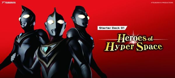 Ultraman Card Game Starter Deck Heroes of Hyper Space SD01 thẻ bài in hình đẹp mắt nhiều nhân vật sưu tầm trưng bày