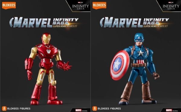 Hộp Mù Marvel Infinity SAGA Galaxy Version 01 Super Alliance Blokees 81110 ngẫu nhiên nhận mô hình đẹp mắt