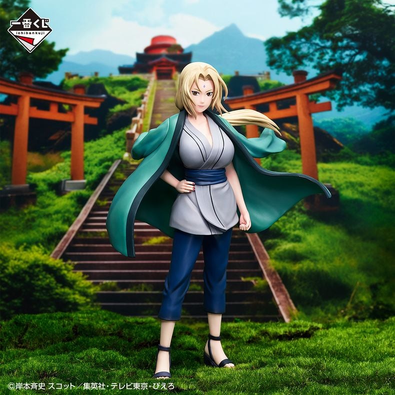 Mô hình Ichiban Kuji Naruto Shippuden Legendary Sannin trúng thưởng nhiều vật phẩm chi tiết sắc nét là món đồ sưu tầm cực chất