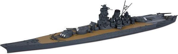 review mô hình chiến hạm Japanese Battleship Musashi 1/700 Tamiya 31114