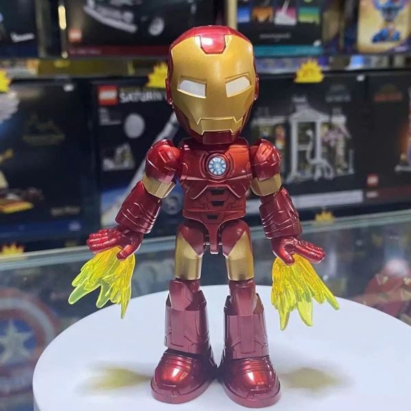 Đập hộp mô hình lắp ráp Spidey Amazing Friends Iron Man Tony Stark Model Kit Blokees 74804 cực đẹp