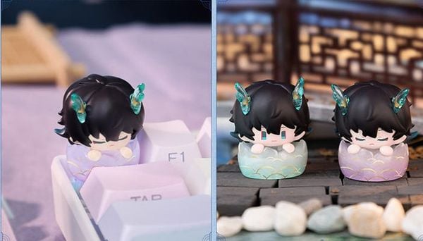 Mua blind box Hộp Mù Mihoyo Honkai Star Rail Fingertip Keycap chính hãng tại nShop, nút bàn phím cơ dễ thương chi tiết sắc nét