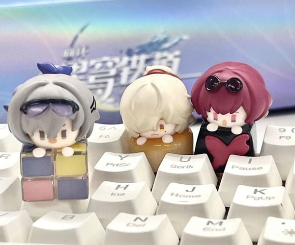Hộp Mù Mihoyo Honkai Star Rail Fingertip Keycap nút bàn phím cơ đẹp chất lượng cao, chính hãng đang có tại nShop