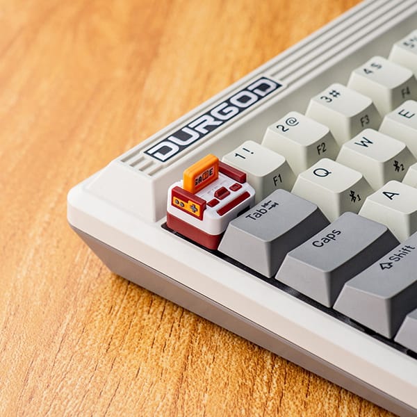 Mua keycap retro giá rẻ cho phím cơ hình máy game cắm băng FAMICOM đỏ trắng