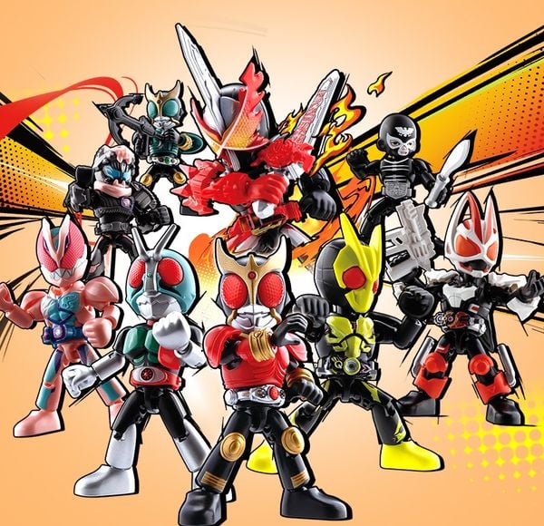 Mô hình lắp ráp Blokees Figures Kamen Rider All Stars 01 Beyond Generations nhận ngẫu nhiên, có khớp cử động, tạo dáng linh hoạt