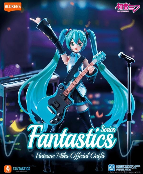 mô hình lắp ráp Blokees Hatsune Miku Fantastics Edition Hatsune Miku 73502 tạo dáng đa dạng cực kỳ đáng yêu