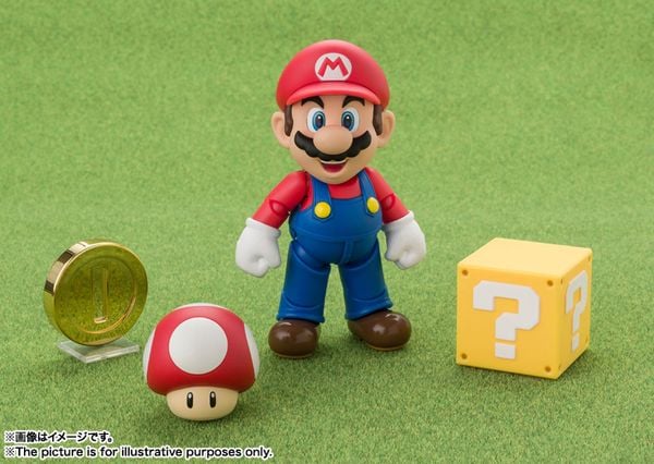 figure Mario New Package Ver S.H.Figuarts Bandai Nhật Bản