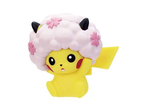 shop pokemon bán figure Pokemon Center Tokyo DX Set Sakura Afro Pikachu