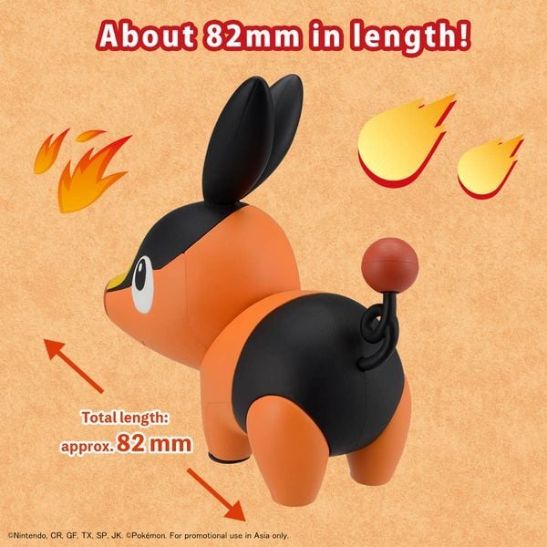 figure Tepig Pokemon Plamo Collection Quick đẹp nhất