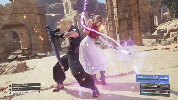 Final Fantasy VII Rebirth cho PS5 FF7R Cloud Aerith Synergy