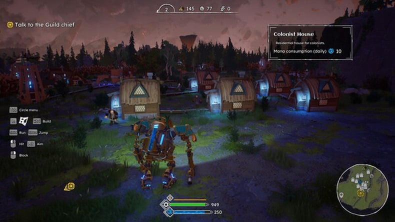 First Dwarf kết hợp thêm cơ chế phòng thủ, giúp người chơi xây dựng