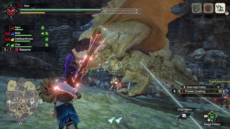 Focus Camera Monster Hunter Rise