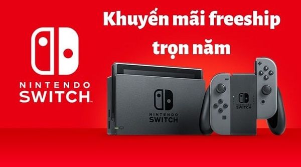 khuyến mãi freeship Nintendo Switch Cần Thơ