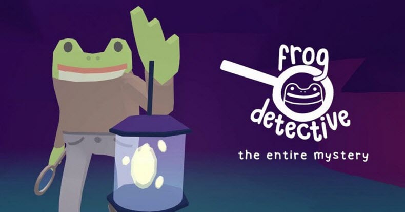 Trọn bộ 3 vụ án ly kỳ trong cùng một con game Frog Detective: The Entire Mystery