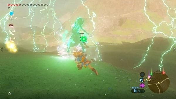 Frost Spear Urbosa chain in Zelda