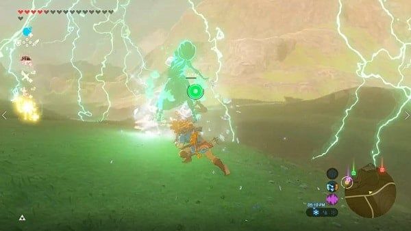 Frost Spear Urbosa chain trong Zelda