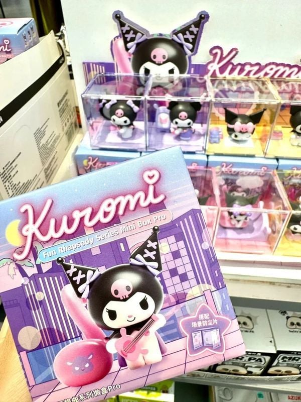 Unbox hộp mù Mô Hình Kuromi Fun Rhapsody Moetch Blind Box Pro MM05 siêu đáng yêu dễ thương đẹp mắt