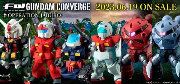 mô hình FW Gundam Converge #Operation Jaburo Ver siêu đẹp