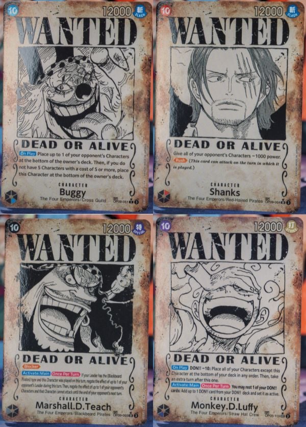 One Piece Card Game Booster Pack OP-09E Emperors In The New World tiếng Anh chứa nhiều thẻ bài hiếm và nổi bật bạn có thể tìm thấy tại nShop