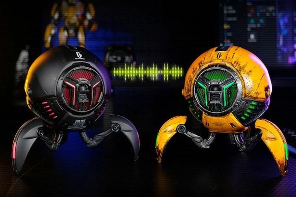 Loa Bluetooth GravaStar Mars Pro War Damaged Yellow Ver. 2 chính hãng chất lượng tốt cho âm thanh sống động mang lại trải nghiệm tuyệt vời khi nghe nhạc xem phim chơi game