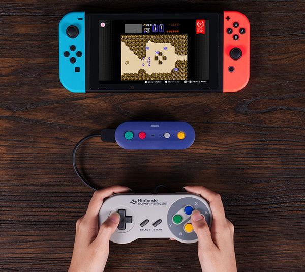 cửa hàng game bán GBros. Wireless Adapter 8Bitdo GameCube cho Nintendo Switch