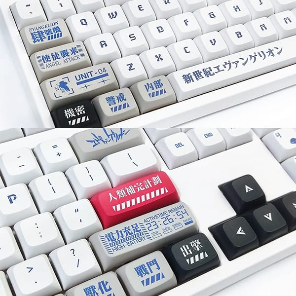 Phụ kiện gaming gear shop chuyên keycap phím cơ hình anime Evangelion EVA 04 cực đẹp