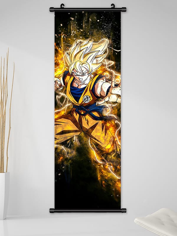 Mua poster treo tường hình nhân vật Songoku Anime Dragon Ball 7 Viên Ngọc Rồng giá rẻ nhất