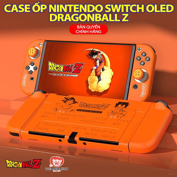 Ốp lưng máy Switch OLED kèm case Joy-con Dragon Ball IINE - 7 Viên Ngọc Rồng