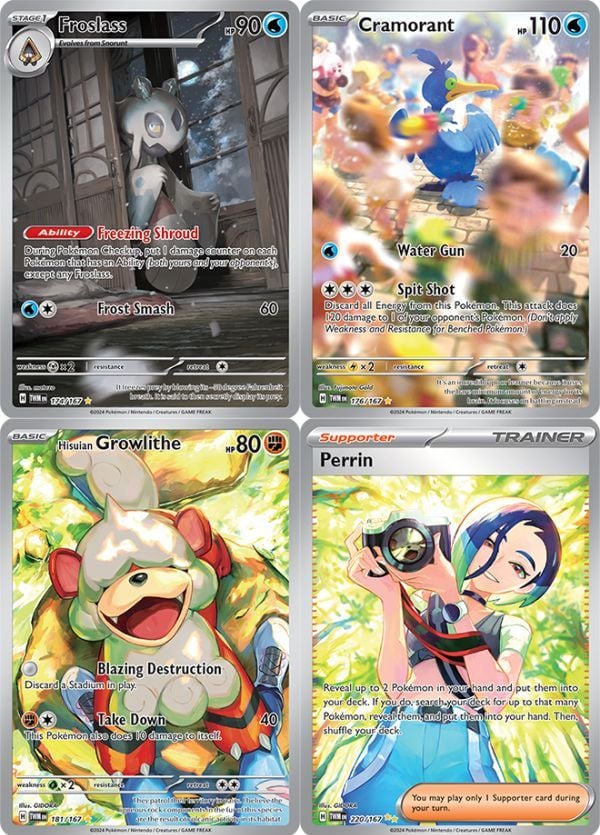 Thẻ bài PP51 Pokemon TCG Twilight Masquerade Booster Pack hàng thật chính hãng mở random ngẫu nhiên thú vị bổ sung thẻ hiếm mạnh vào bộ bài của bạn