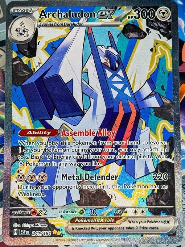 check giá bài Pokemon TCG để biết series Surging Sparks bán tại nShop có gì đặc biệt