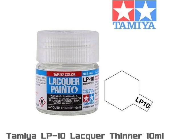 Dung dịch pha sơn Tamiya LP-10 Lacquer Thinner 10ml chất lượng tốt chính hãng giá rẻ thời gian khô ngắn giúp tăng hiệu quả làm việc