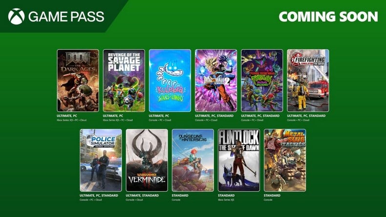 [Cập nhật] Nửa đầu tháng Năm 2025, Game Pass có gì mới?