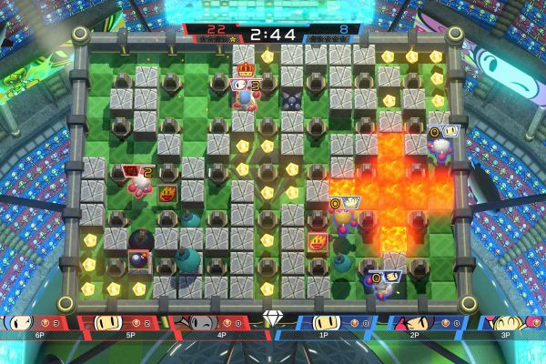 Game đặt bom Super Bomberman trên Nintendo Switch