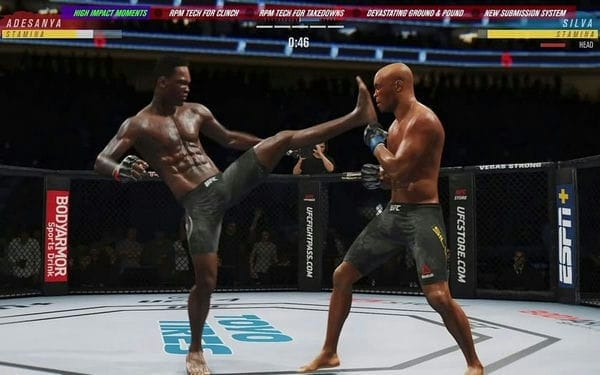 Game đối kháng đánh lộn hay nhất EA Sports UFC 5 cho PS5