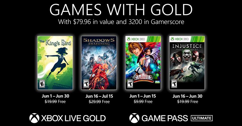 game free Xbox Live Gold 6 - 2021