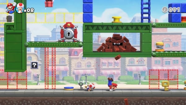 Game gia đình Mario vs Donkey Kong cho Nintendo Switch