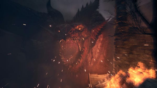 Game hành động nhập vai bối cảnh hiệp sĩ Dragon's Dogma 2 cho PS5