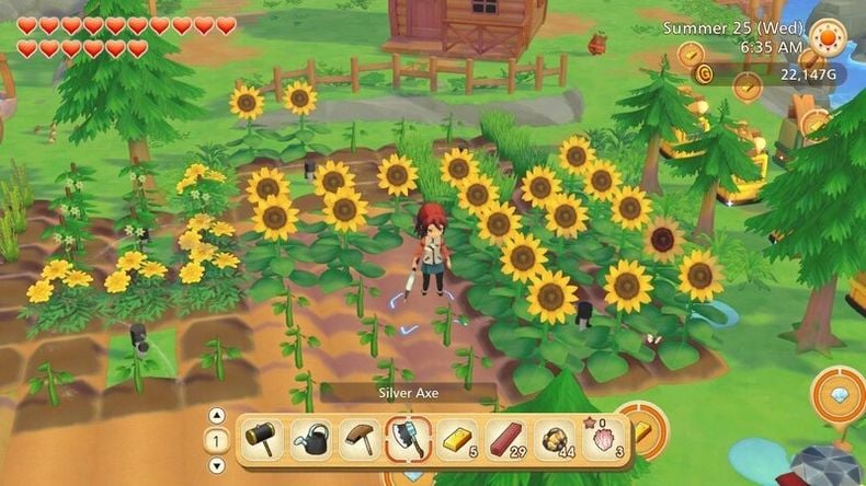 game làm vườn Story of Seasons Pioneers of Olive Town