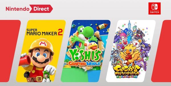 game mới trong nintendo direct